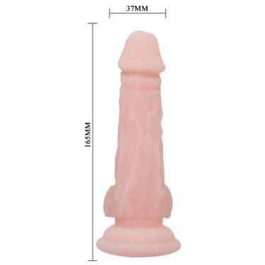 Dildo Realistico in TPR con Ventosa e Venature Naturali